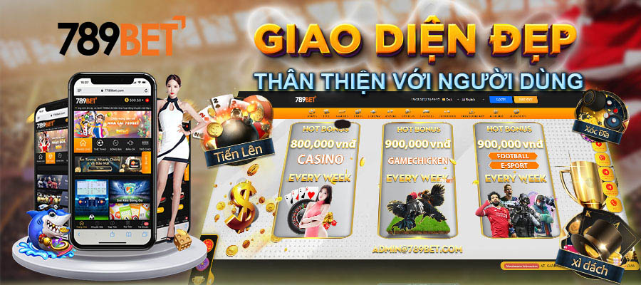 Giao diện đẹp, thân thiện với người dùng